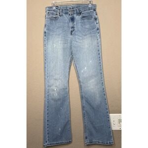 Levi's 515 Jeans VTG 2002 Women's Size 12  Light Wash Denim Made In USA 28x30